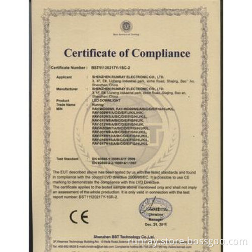 5W LED Downlight, 85-265V AC or 12-24V DC, Bridgelux/Epistar Chips 90-110lm/W, CE, ISO:9001 Factory